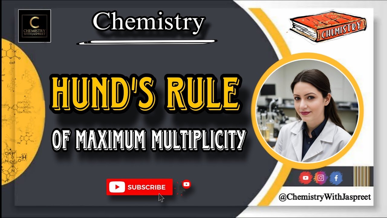 Hello everyone, This video explains about the Hund’s rule of maximum ...