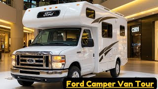 54K Ford E-Series Camper Van Motorhome Tour Rugged 4X4 Van Life Setup With Luxury Interior
