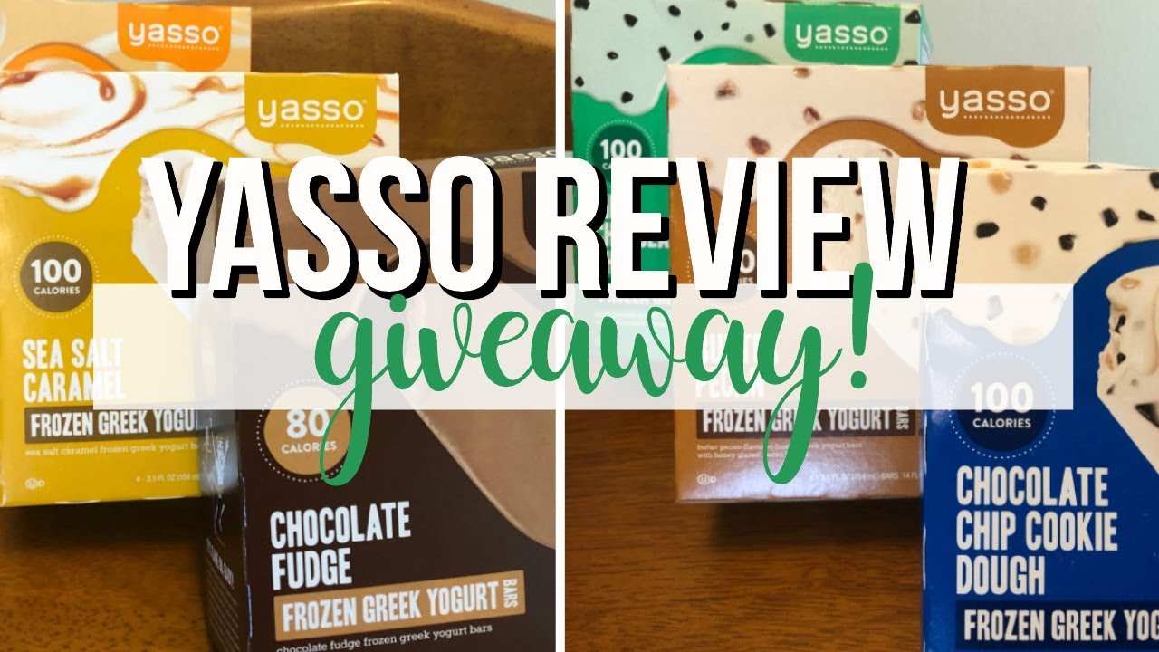 Yasso Bar Review GIVEAWAY (CLOSED) YouTube
