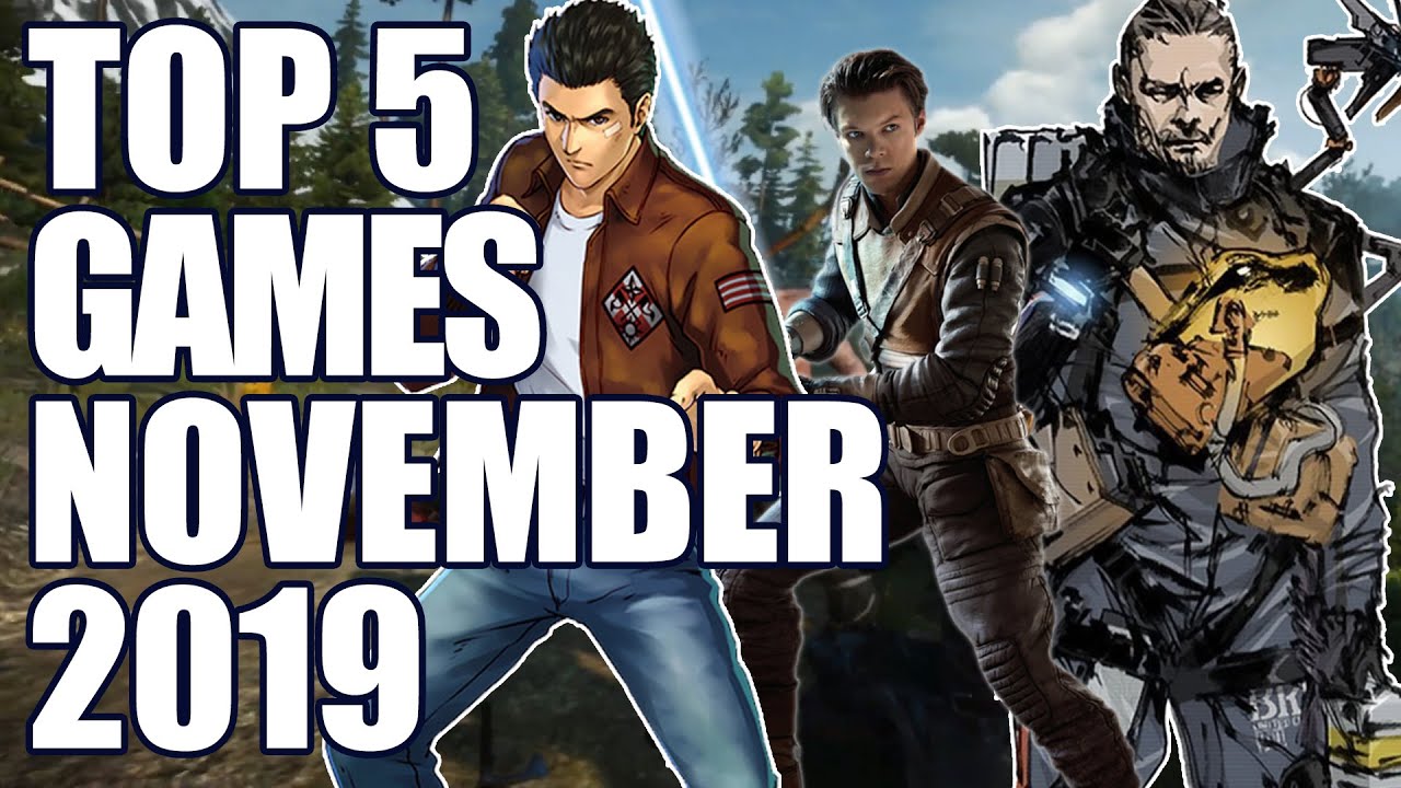 video games coming out in november 2019