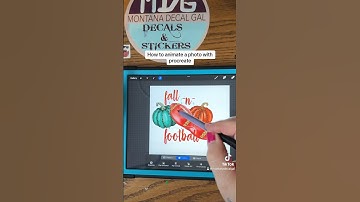How to create an animated GIF in procreate with your own image #procreate #tutorial