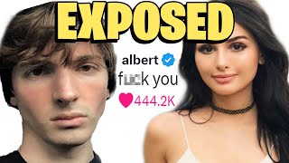 Flamingo / Albert EXPOSED Sssniperwolf on Roblox Twitter