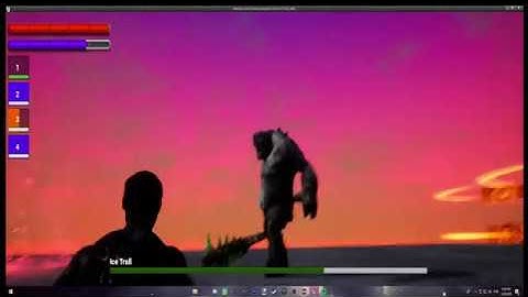 Unreal Engine 4 Wizard Boss Fight