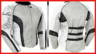 All Season Mesh Motorcycle Jacket With Removable Liner And Certified Protection