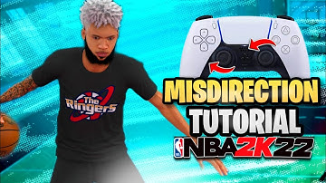 *BEST* MISDIRECTION DRIBBLE TUTORIAL IN NBA2K22 CURRENT GEN!