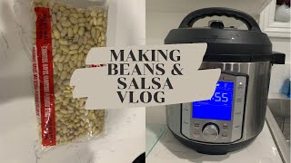 Typical Monday | Cooking Beans and Salsa | 2021