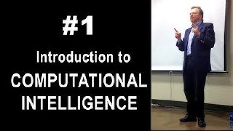Introduction to Computational Intelligence #1