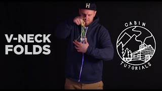 CLYW Cabin Tutorials - V Neck Folds
