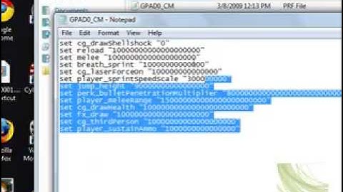 Call of Duty 4 (cod4) Hacks (Single Player)