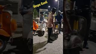 Vespa Gang in Lahore DHA #drivethrill #automobile #car  #bike #Vespa