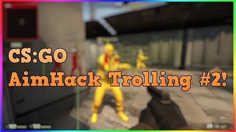 CS:GO AimHack Trolling With Console Commands!