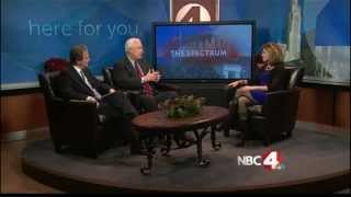 IO's Dale Butland, Appearance on NBC4's The Spectrum, Dec. 9, 2012