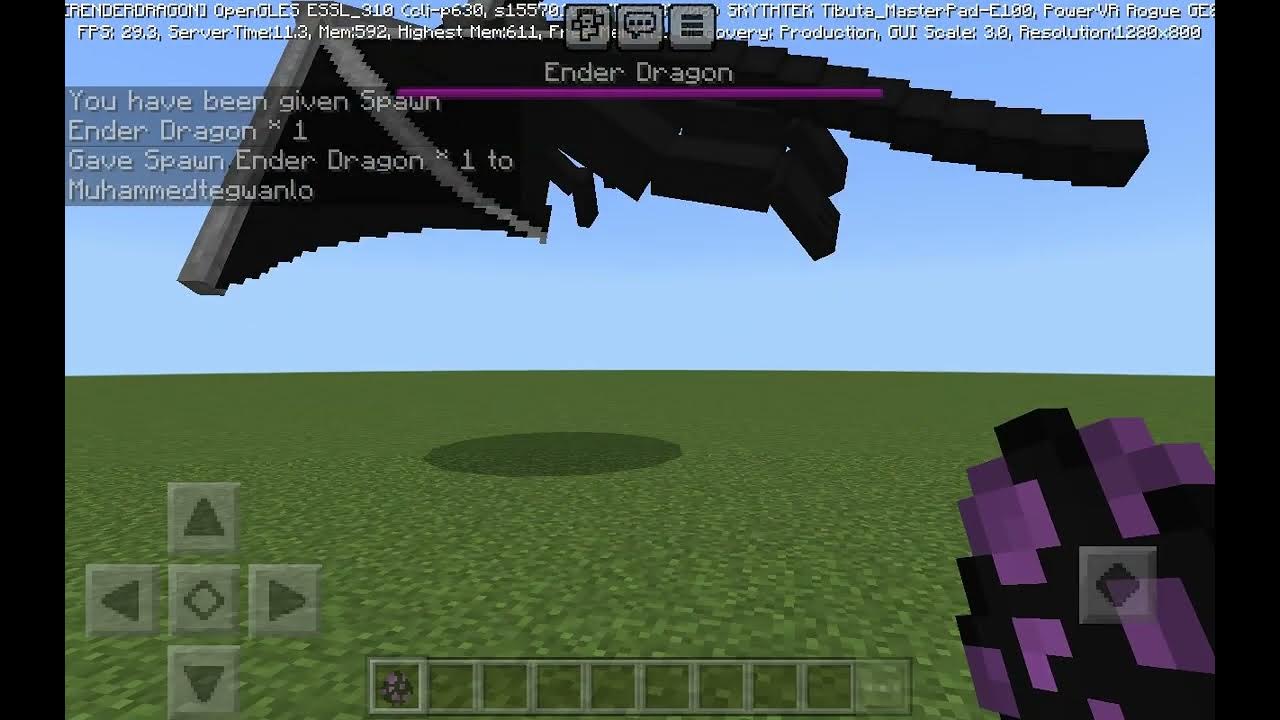 How To Spawn The Ender Dragon Command How to spawn an ender dragon in Minecraft - YouTube