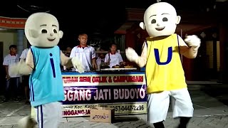 COVER RANTAU DEN PANJAUAH SUN4T HIBURANNYA UPIN & IPIN BADUT OKLIK TERBARU GULINGGANG JATI BUDOYO