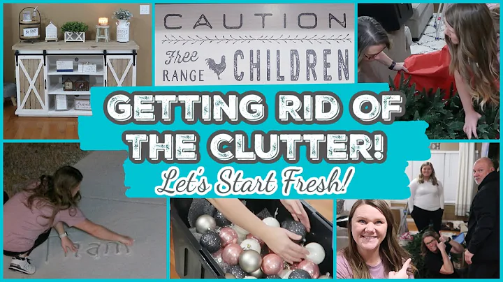 GETTING RID OF CLUTTER FOR 2023 | GOING MINIMAL & ...