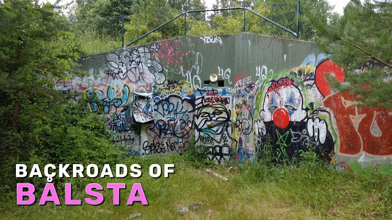 Walking through forests and backroads in Bålsta (Sweden) (2022)