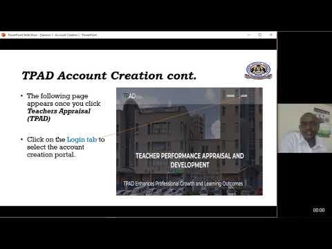 session 1 creation of an account tpad workshop