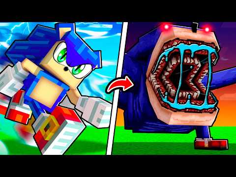 SONIC to SHIN SONIC in MINECRAFT
