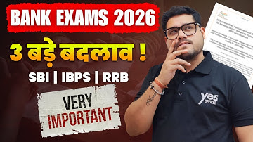 3 Big Update By Finance Ministry For Bank Exams 2026 | Ankush Lamba