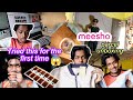 Tried this for the first time + Meesho parcel unboxing // PistarDreams