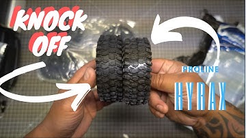 Amazon Proline Hyrax Clones!!! INJORA 1.9 crawler tires mounted on Beadlocks