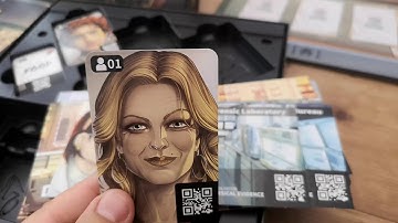 Chronicles of Crime, an app driven board game