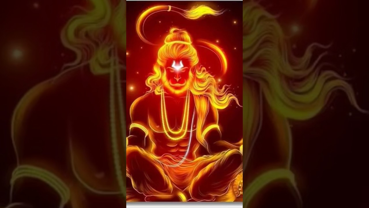 🕉️ Ram Bhakt Hanuman – Divine Energy