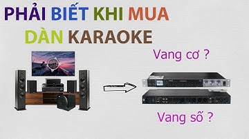 8 Điểm Khác Nhau Giữa Vang Cơ Và Vang Số Mà Người Bán Hàng Không Muốn Bạn Biết / TH Audio