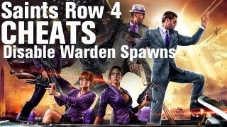 Saints Row 4 Cheats: Disable Warden Spawns