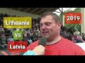 Lithuania vs Latvia strongman competitions
