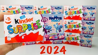 Kinder Surprise Happos Family 2024. Новые Киндеры из Франции. Бегемотики Хапос 2024