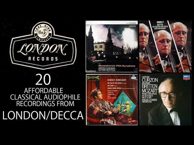 20 Affordable, classical, audiophile records from London/Decca class=