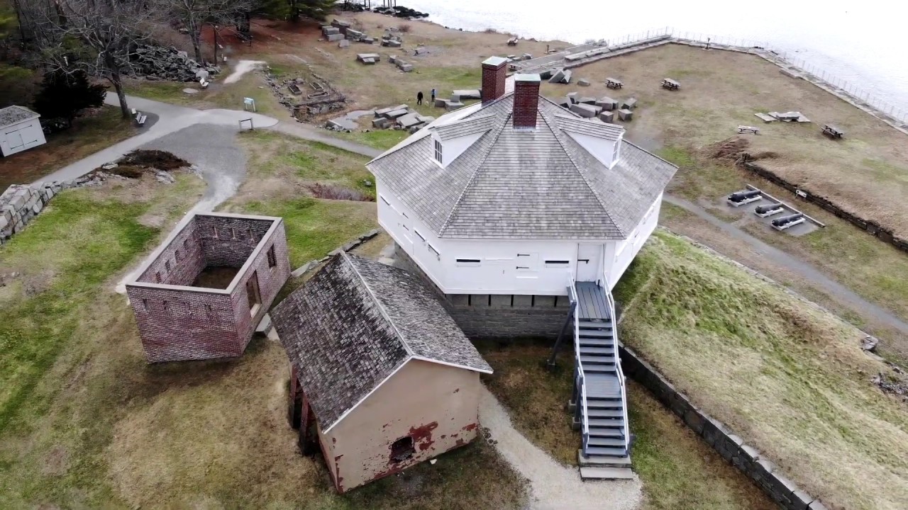 Fort McClary at Kittery Point, ME - Mavic Air