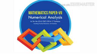 HOW TO SOLVE  BISECTION METHOD IN NUMERICAL ANALYSIS