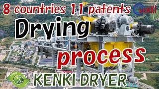 Drying process KENKI DRYER Drying process KENKI DRYER
