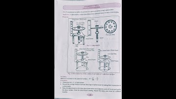 physics practical 11th class.practical no.3.#use of spherometer @Aditya barhate_@