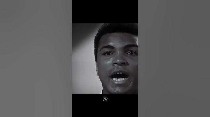 Muhammad Ali politely warns the presenter 😅🥊 #muhammadali #boxingnews