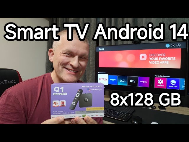 Android 14 0 Smart TV Box 8K HD Smart TV #aliexpress - YouTube