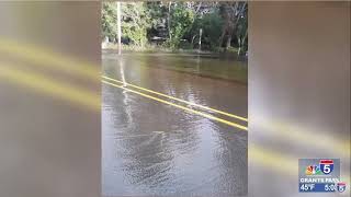 Entrance to Coos Bay park remains closed after vandalism, flooding