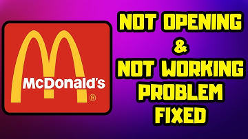 How to FIX McDonald