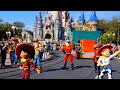 New Disney Adventure Friends Cavalcade at Magic Kingdom in 4K | Walt Disney World 50th Anniversary