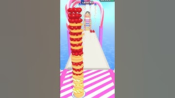 Pancake Run Gameplay All Levels - Funny Android/iOS Gameplay #shorts #games