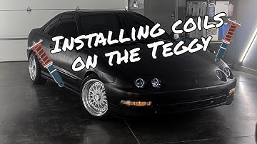 Coilover install on my 1994 Acura integra