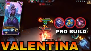 Unexpected Valentina use Domain on Yin! | Top 1 Build | Mobile legends