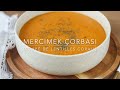 Mercimek orbasi soupe de lentilles corail    
