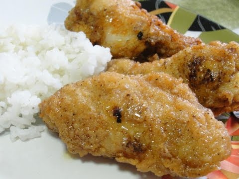 Crispy Honey Garlic Chicken Wings