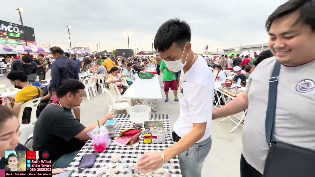 EP.100 ซื้อสนุกๆ ตลาดพระเครื่องตอนเย็น ตลาดเซฟวัน จ.นครราชสีมา 