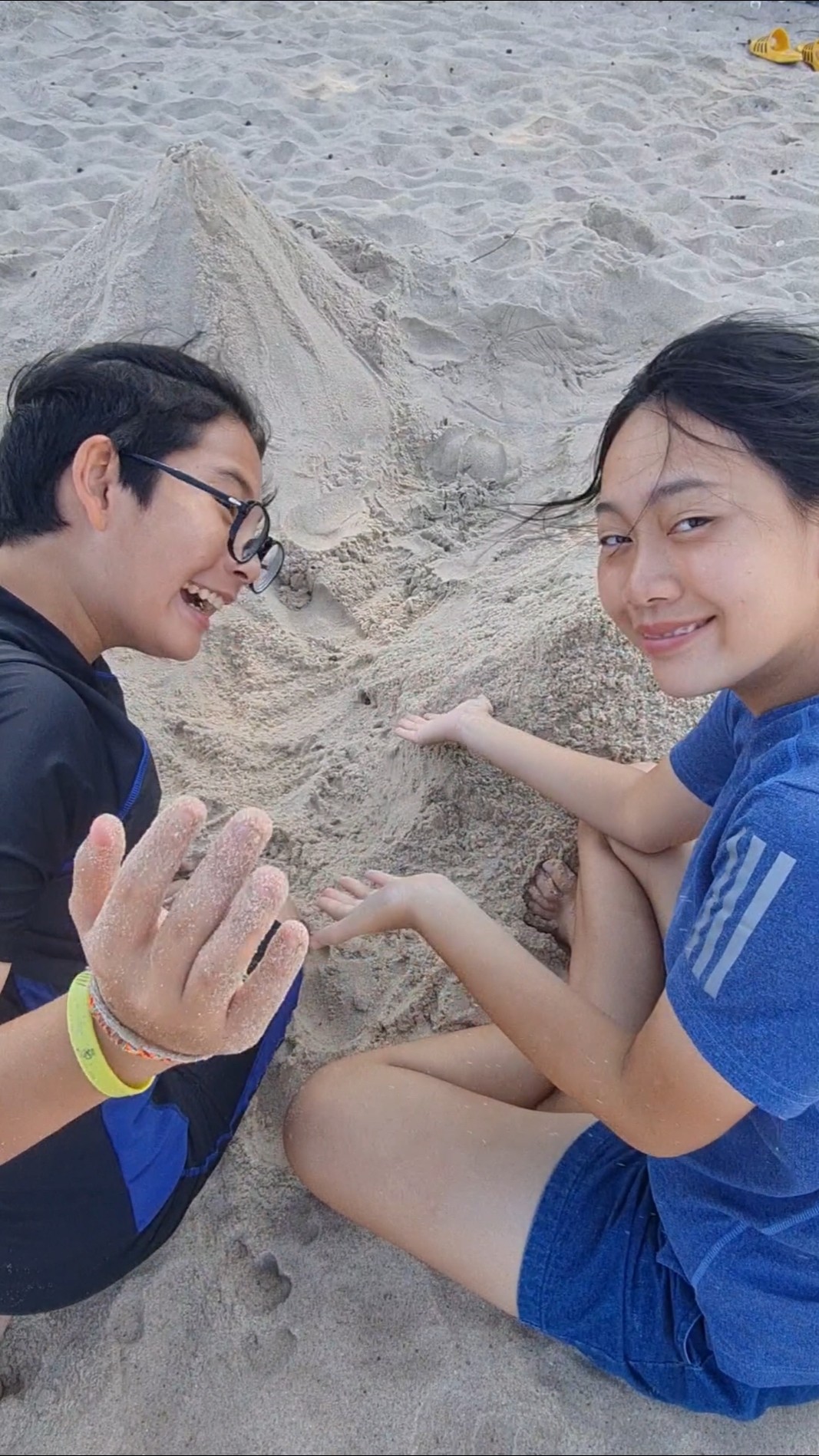 Funny Kids With Beach and Sand‼️? | JJaiPan #Shorts