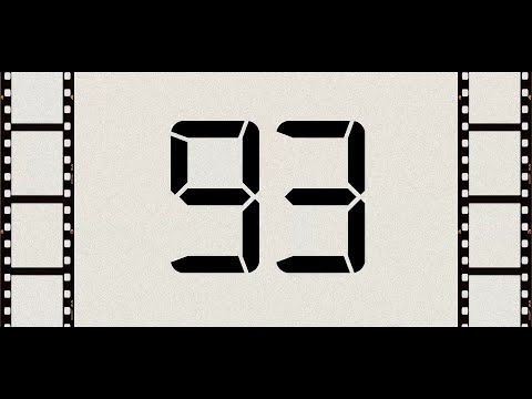 Countdown from 93 to 0 (Retro)
