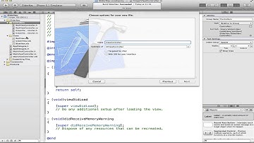 Custom folders and views in XCode 4.6.1